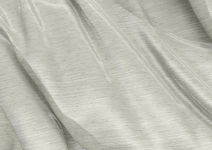 Sahara Voile, Metallic Pearl Grey - Twist&Fit Roman Blind - Image 4
